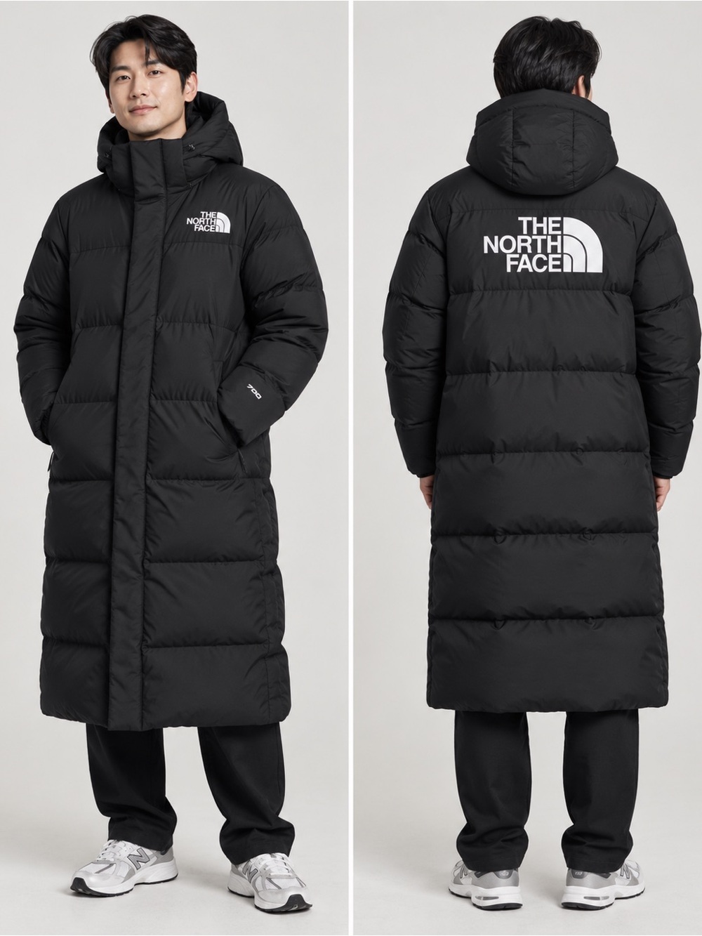 The North Face Mountain Long Down Parka Men S Black 700 Fill NFOA91RJ Urban Expl